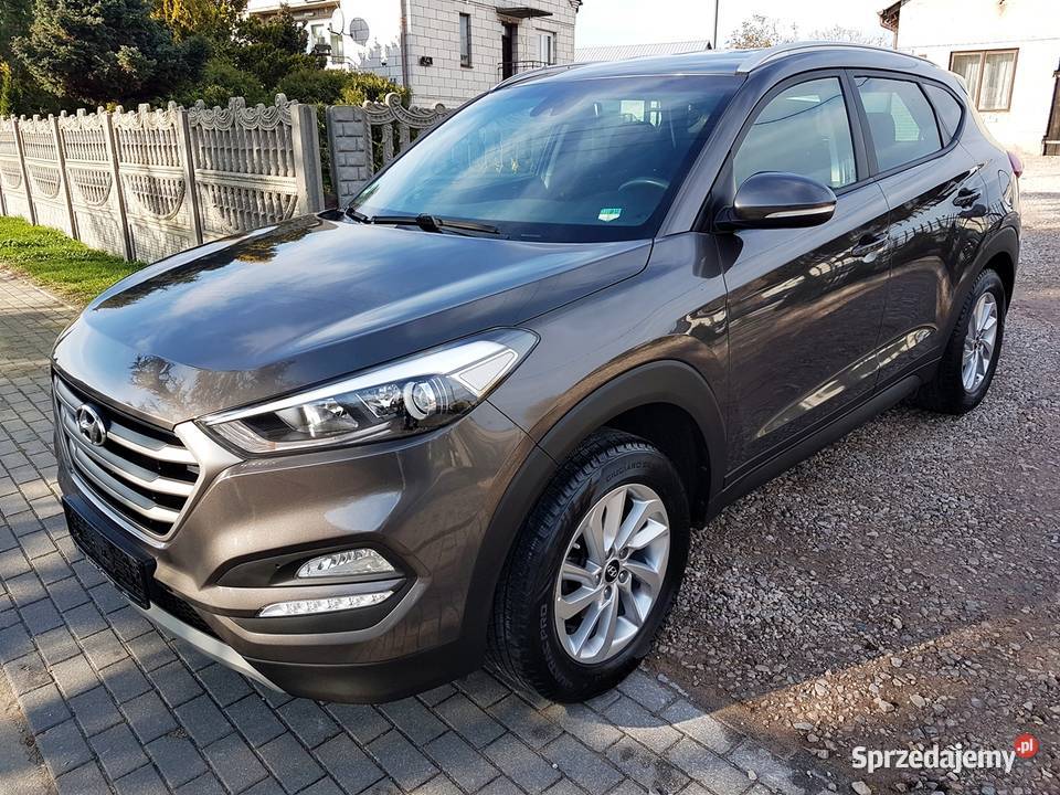 Hyundai Tucson 16 MPI 2016 Liść Klonu Full autoalarm Strzegowo