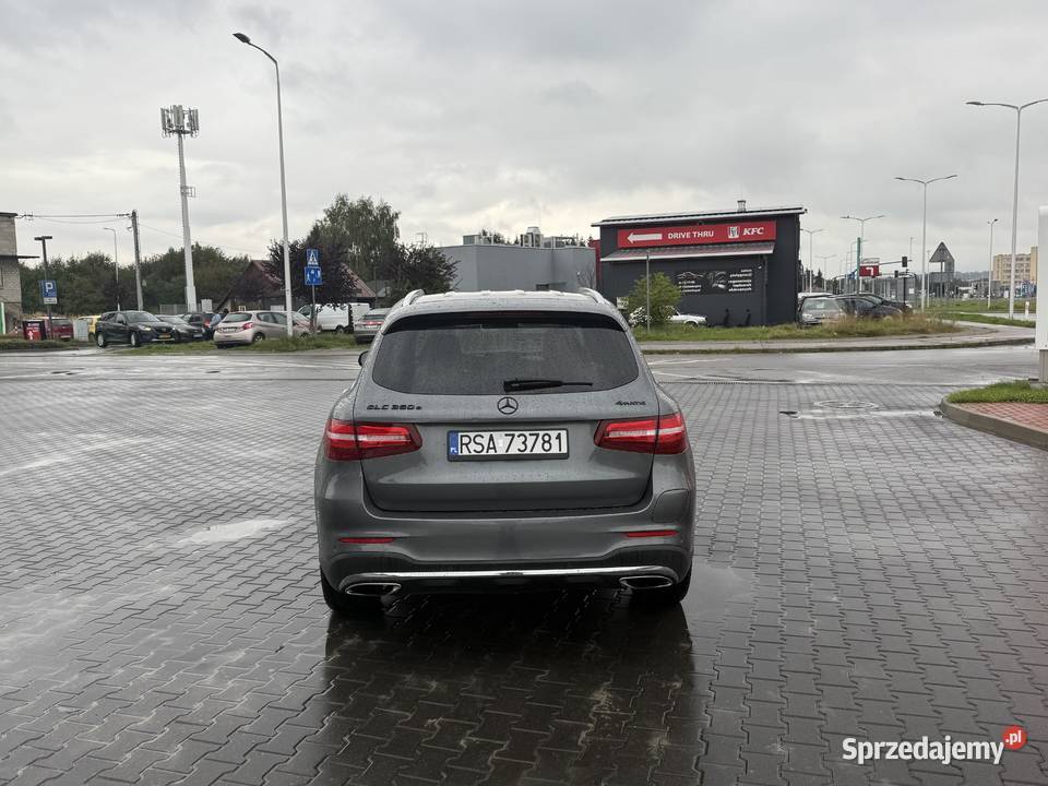 Mercedes GLC 350e 4MATIC Plugin Hybrid 2018 r nieuszkodzony Krosno