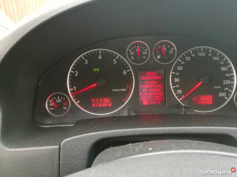 Audi A6 C5 sline 30 v6 ESP Mrągowo sprzedam