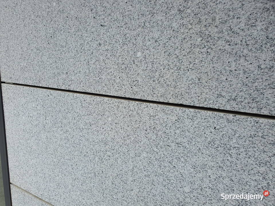 Płytki granitowe płomieniowane G603 Bianco Tczew sprzedam