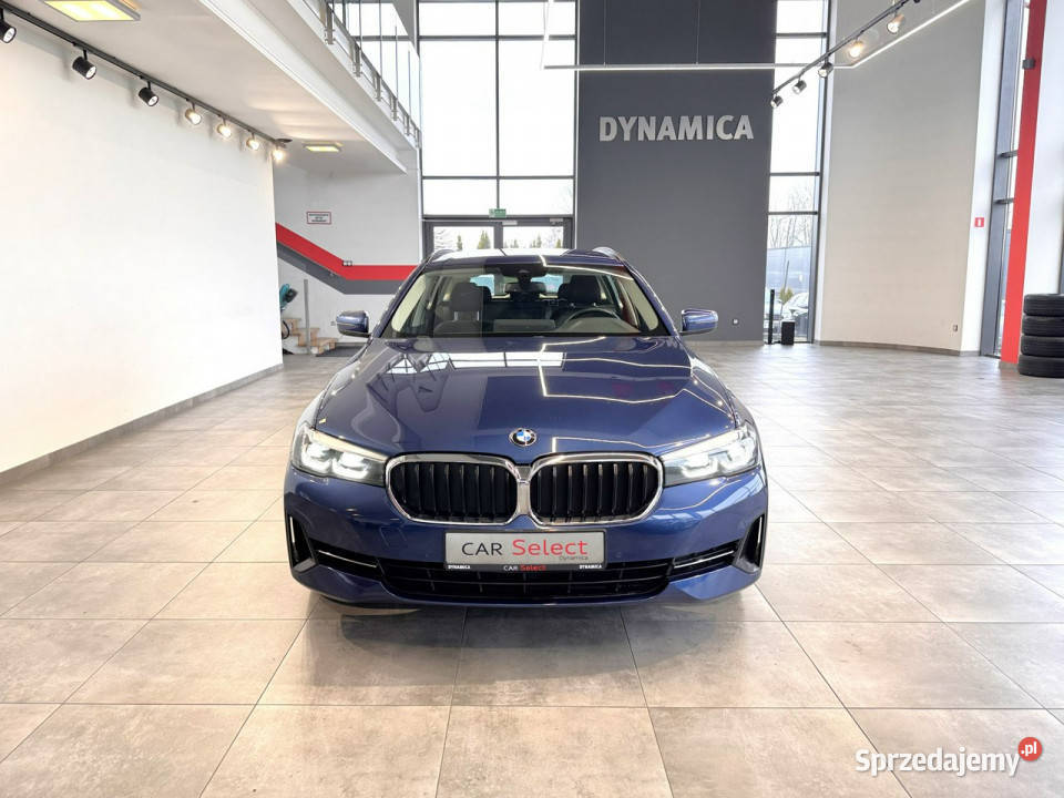 BMW 520 VAT 23 d Touring mHEV 190 automat 2021 r nieuszkodzony Myślenice