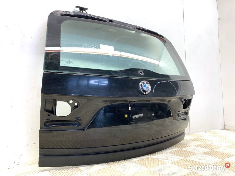 KLAPA TYŁ BMW E83 SUV 0311 SCHWARZ 2 TYLNA osobowe Klapy bagażnika