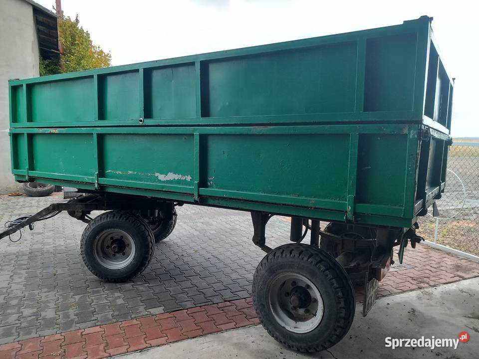 Przyczepa rolnicza d35 d44 zarejestrowana wielkopolskie Kalisz