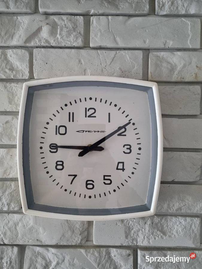 Zegar ścienny radziecki STRELA ZSRR CCP PRL LATA