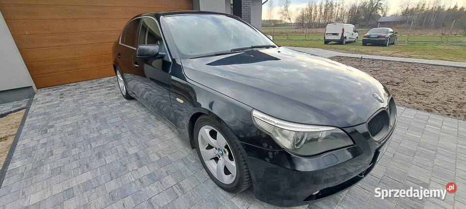 BMW E60 2005r 22 Benzyna 200 dużym serwisie Niemianowice