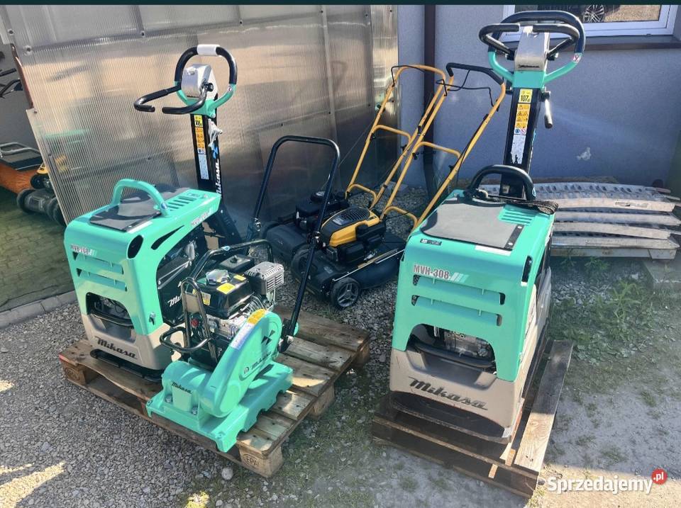 Zagęszczarka Mikasa MVB 85 okazja wyprzedaż