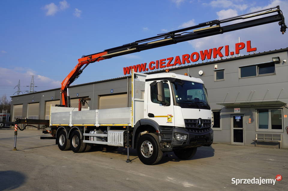 Mercedes Arocs 2636 6x4 Fassi F195A024 660 MTH małopolskie