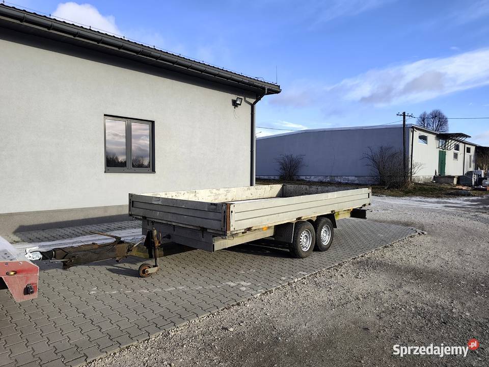 Przyczepa MEYER DMC 3500 460m x 240m Regulowany Burtowe i plandeki sprzedam