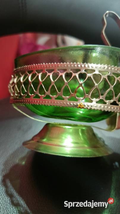 Cukiernia z czasów PRLW kształcie serca Porcelana i szkło Antyki, Sztuka, Kolekcje