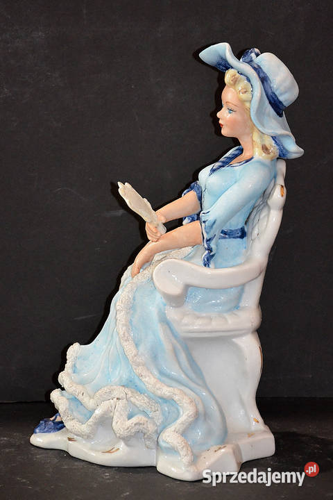 Roceram porcelana figurka Amalia 2 kolory 28 wielkopolskie Środa Wielkopolska