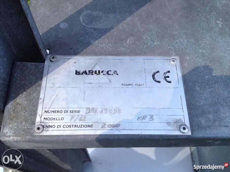 Filtr odciąg trocin Baruccawentylator Produkcja Lanckorona