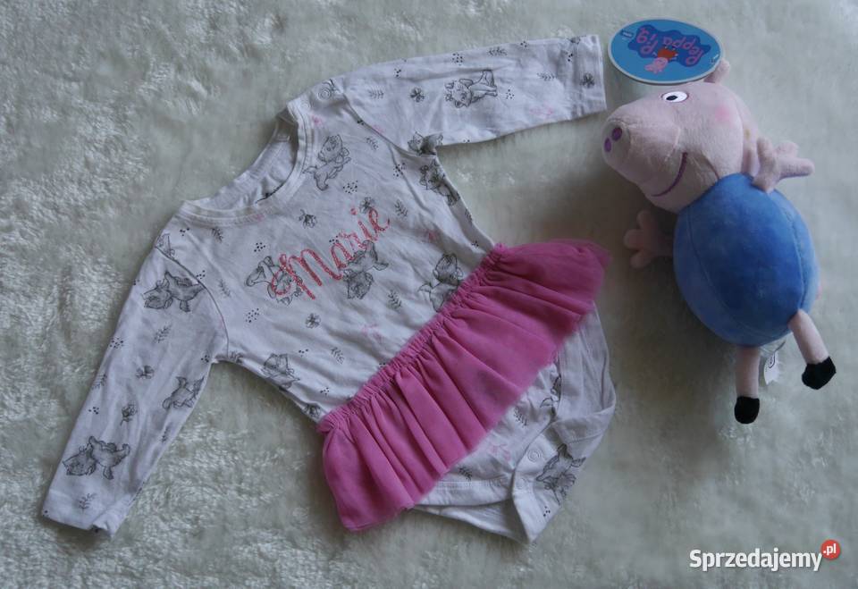 Disney śliczne body z falbanką 62 Wrocław
