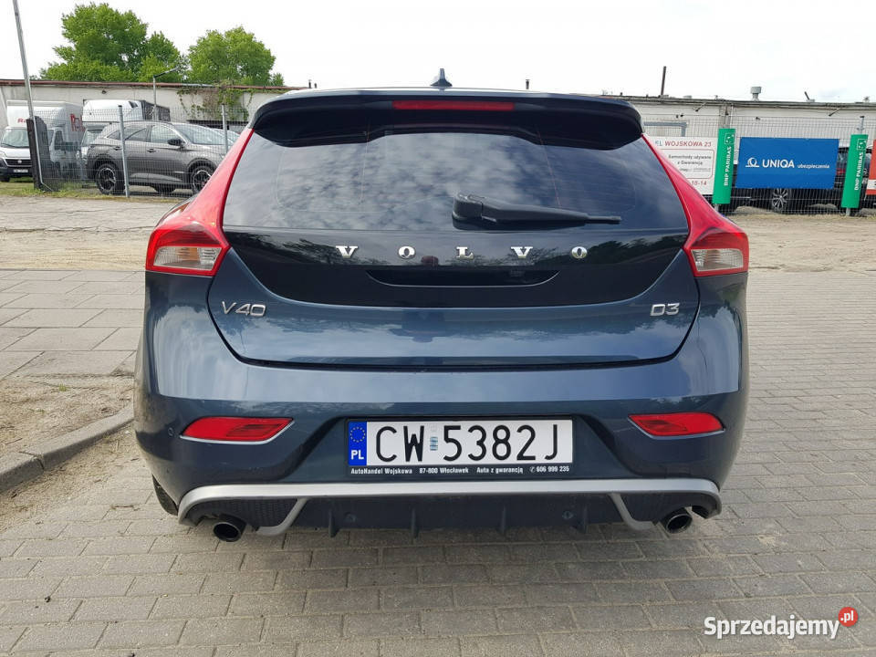 Volvo V40 20 D3 Ocean Race Jasna Skóra Kamera Włocławek