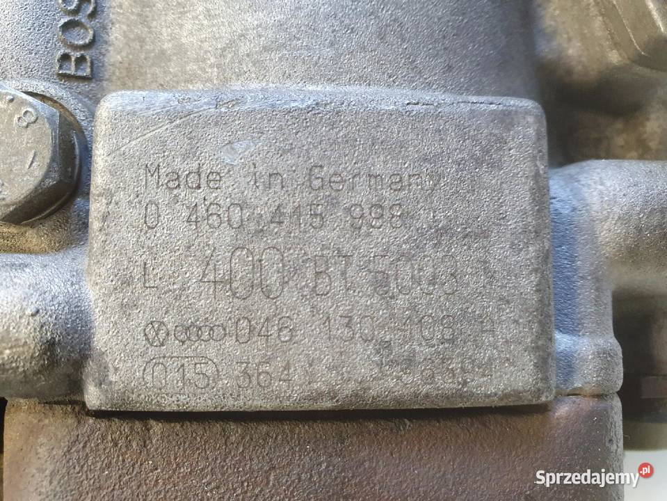 Audi A6 C4 25 TDI POMPA WTRYSKOWA paliwa Pompy wtryskowe Rudka