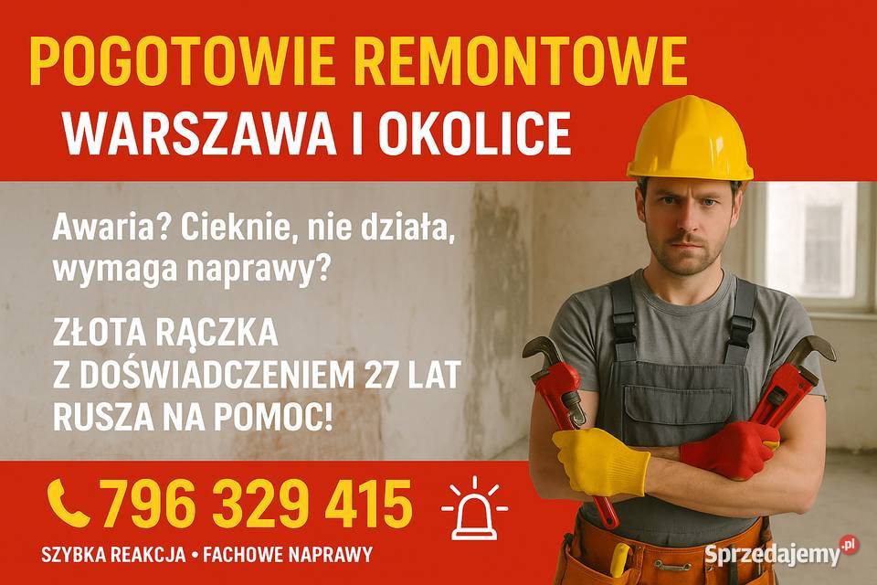 Pogotowie remontowe Warszawa