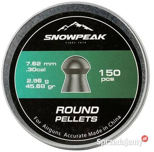 Śrut 762 mm do wiatrówki Snowpeak Round 4568 sprzedam