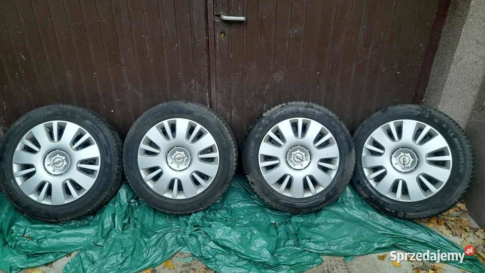Koła zimowe Opel Michelin 2055516 mazowieckie Podkowa Leśna sprzedam