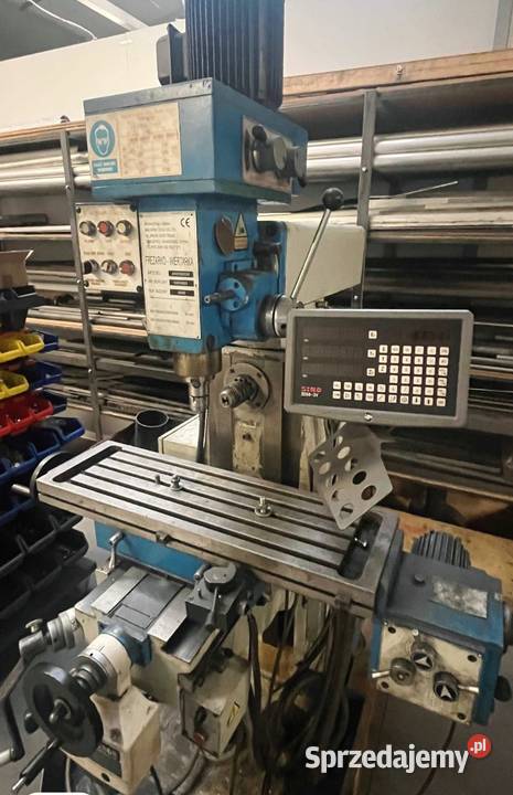 Frezarka narzędziowa do metalu Wiertarko Produkcja Produkcja Maków Podhalański