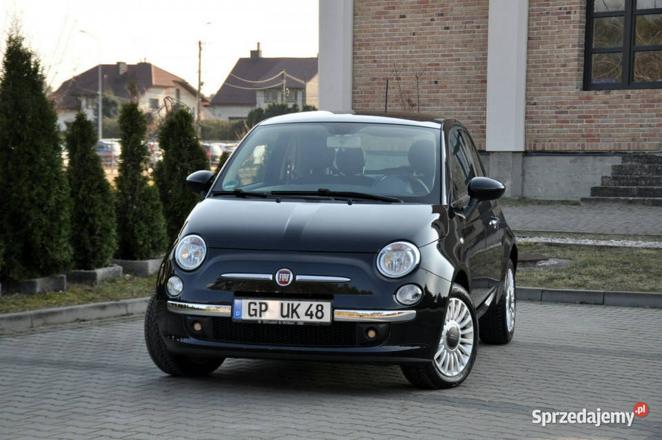 Fiat 500 12i69PanoramaKlimatronikWelurChromI 2/3 500 Fiat Ostrów Mazowiecka