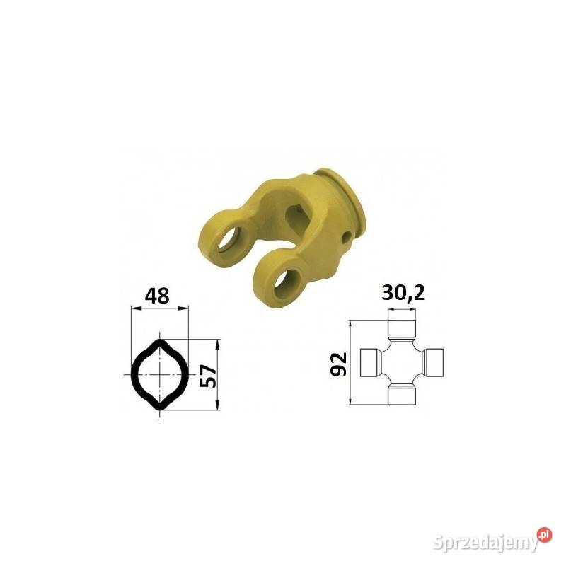 Widłak profilowy na rurę owalną 48x575 02025 sprzedam