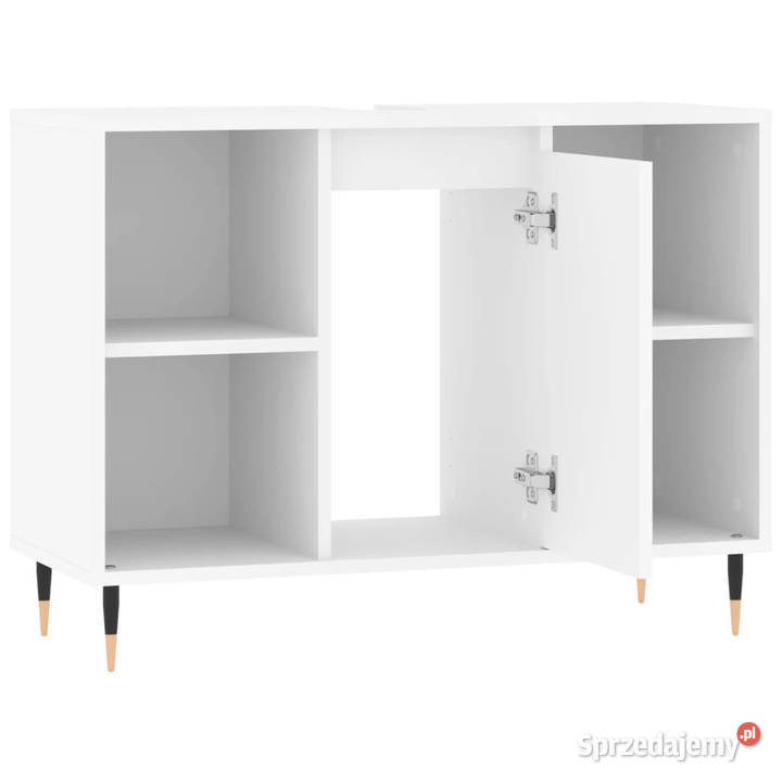 Szafka łazienkowa biała 80x33x60 materiał Warszawa
