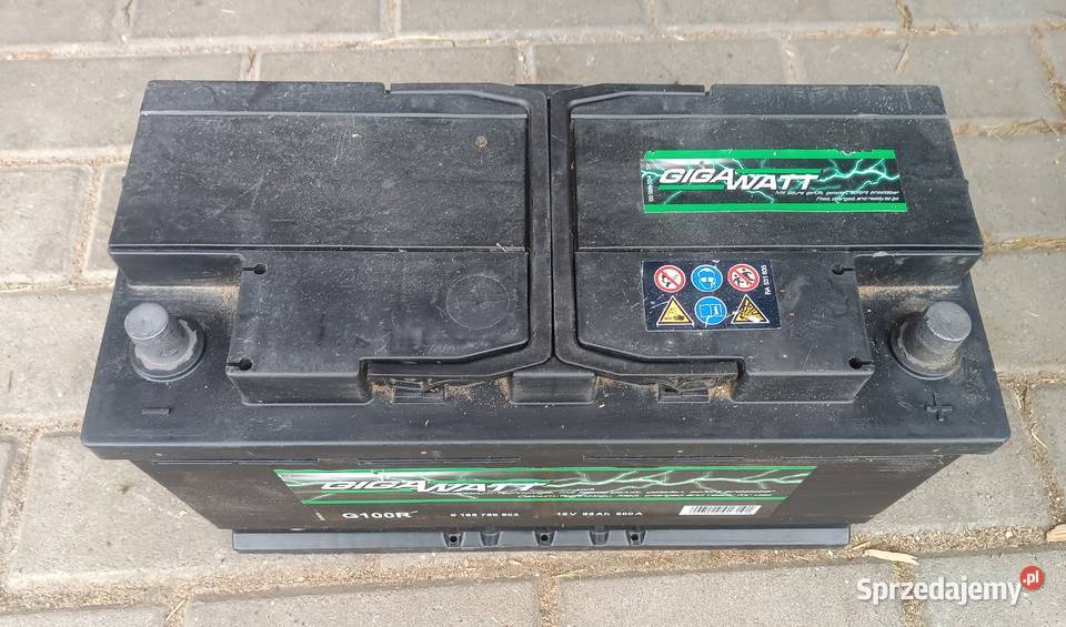 Akumulator GigaWatt 12V 95Ah 800A G100R małopolskie Zbylitowska Góra