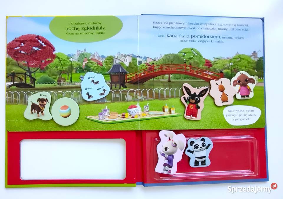 Bing Zabawa w parku Książka z magnesami Harper Katowice