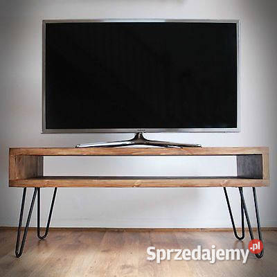 Noga HAIRPIN z pręta podwójna 40 CZARNA Chmielnik