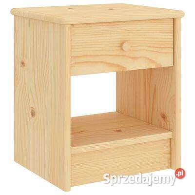 vidaXL Szafka nocna naturalne drewno 35x30x40 Warszawa sprzedam