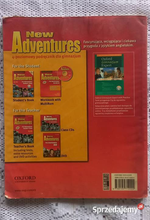 Adventures podręcznik i płyta CD Małkinia Górna