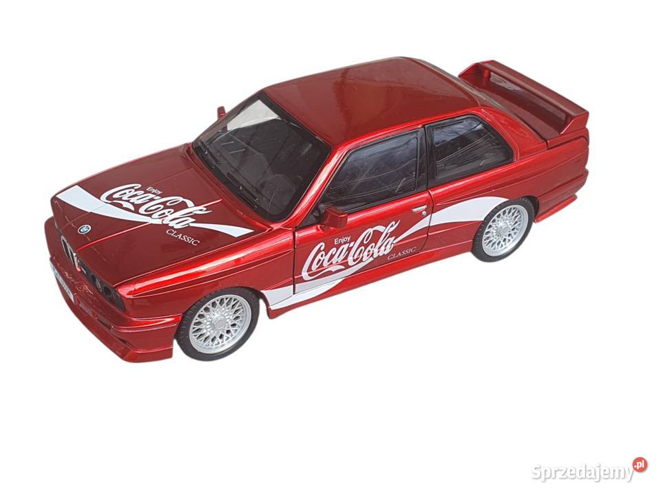 Model samochodu BMW E30 M3 CocaCola Classic 124 śląskie Cieszyn