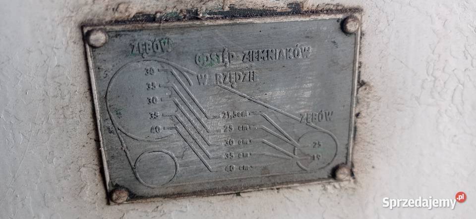 Sadzarka czeska sprawna Simoradz