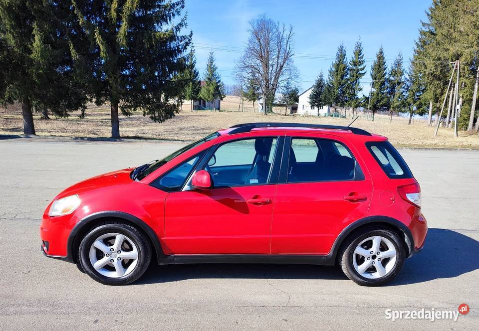 Ładny Suzuki SX4 20 benzyna z gazem 4x4 automat podkarpackie Domaradz