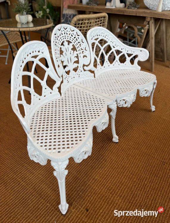 Fabrycznie NOWA Ławka ogrodowa z duraluminium Ciepielów