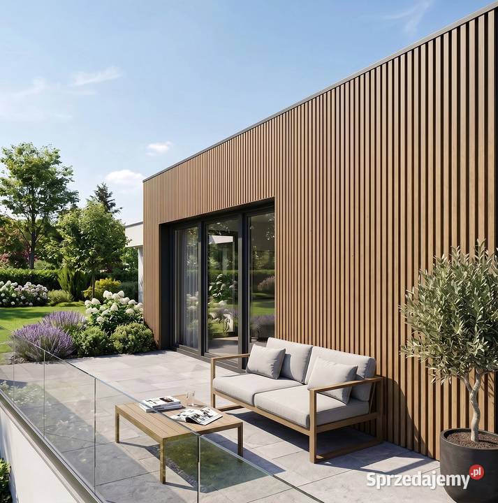 Lamele elewacyjne WPC kompozytowe C220 29m x 219 Okładziny elewacyjne mazowieckie Warszawa