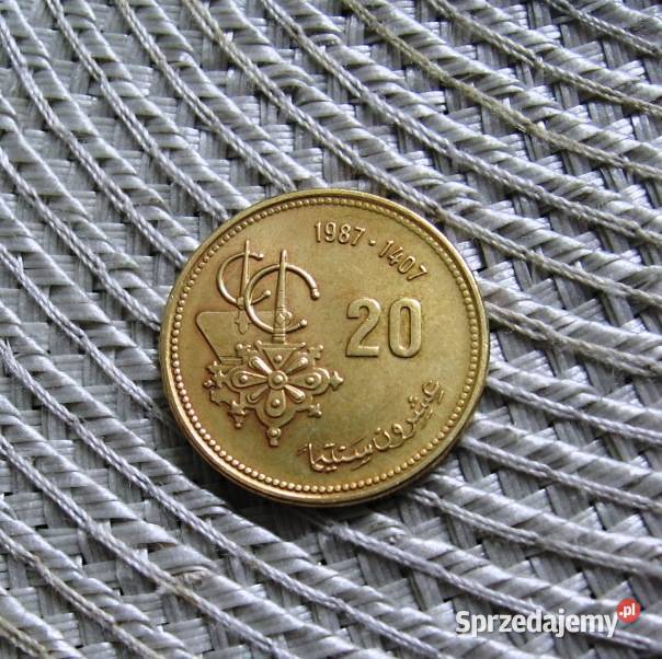 Maroko 20 Centymów 1987r Kalisz sprzedam