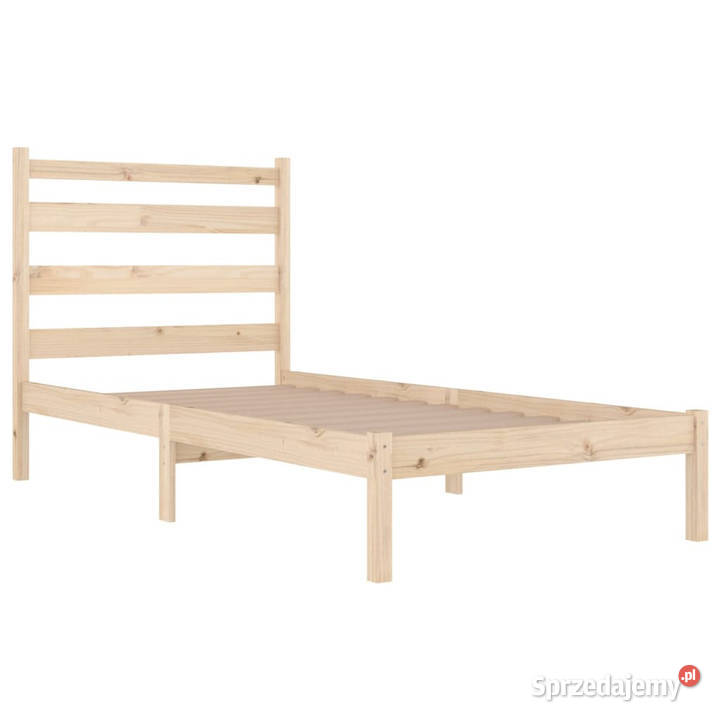 Rama łóżka lite drewno sosnowe 100 x 200
