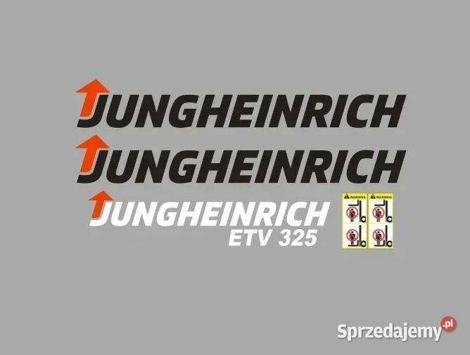 Naklejki oklejenie Jungheinrich ETV 325 Janików