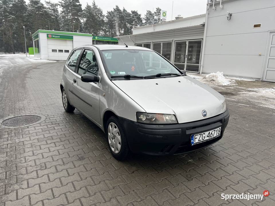 Fiat Punto II 12 60 2001r lubuskie Zielona Góra