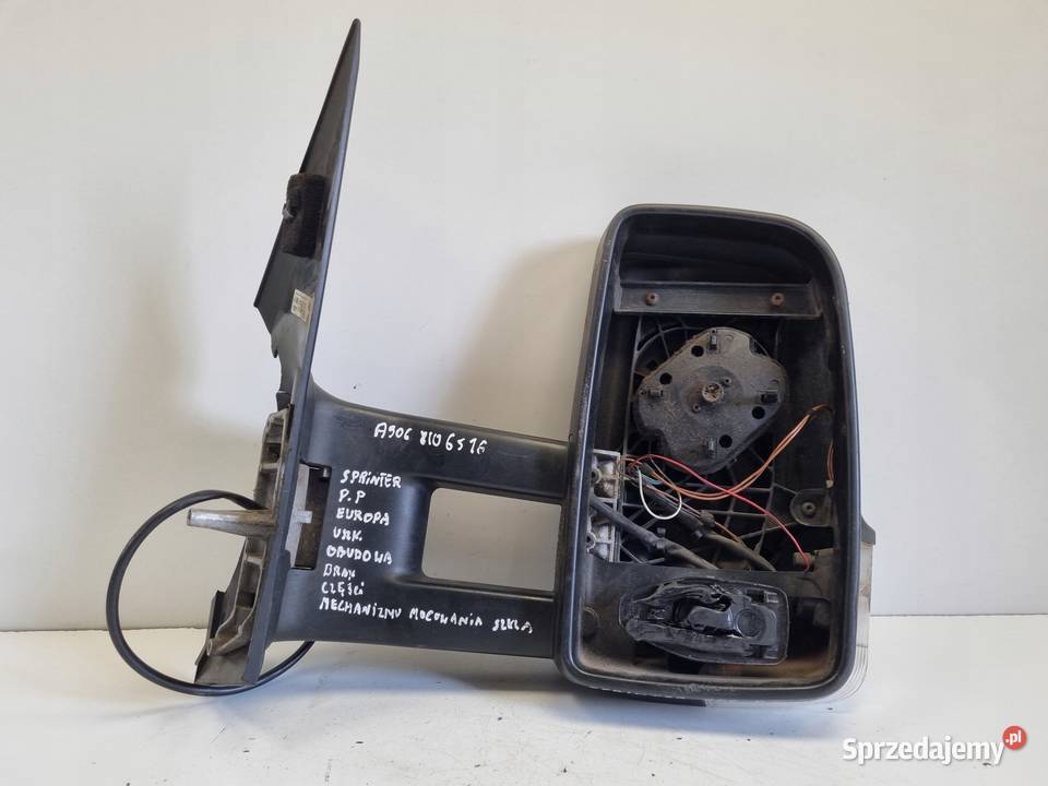 PRAWE LUSTERKO Mercedes Sprinter 906 PASAŻERA Chełm sprzedam