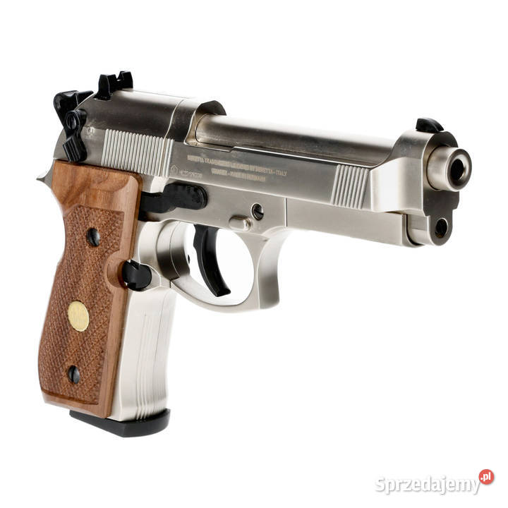 Pistolet wiatrówka Beretta M92 FS nickelwood 45 Warszawa sprzedam