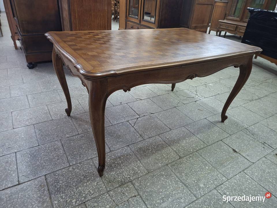 Ładny rozkładany stół ludwikowski Francja Nowy Sącz sprzedam