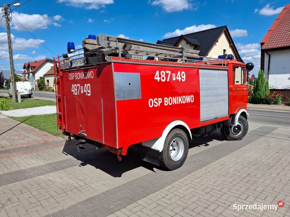 Wóz strażacki MercedesBenz Bonikowo