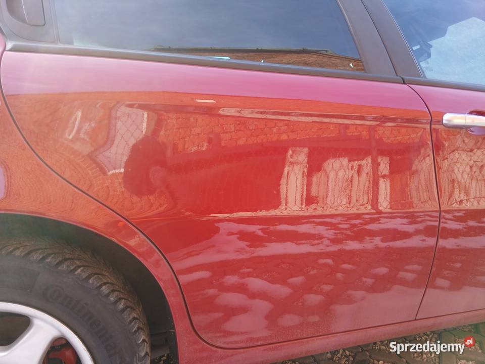 Drzwi Alfa Romeo 147 5D Prawy tył Rosso Alfa Drzwi Szczerbice