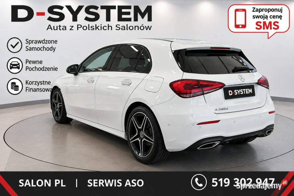 Mercedes A 200 22 Automat Salon Polska wielofunkcyjna kierownica Białystok