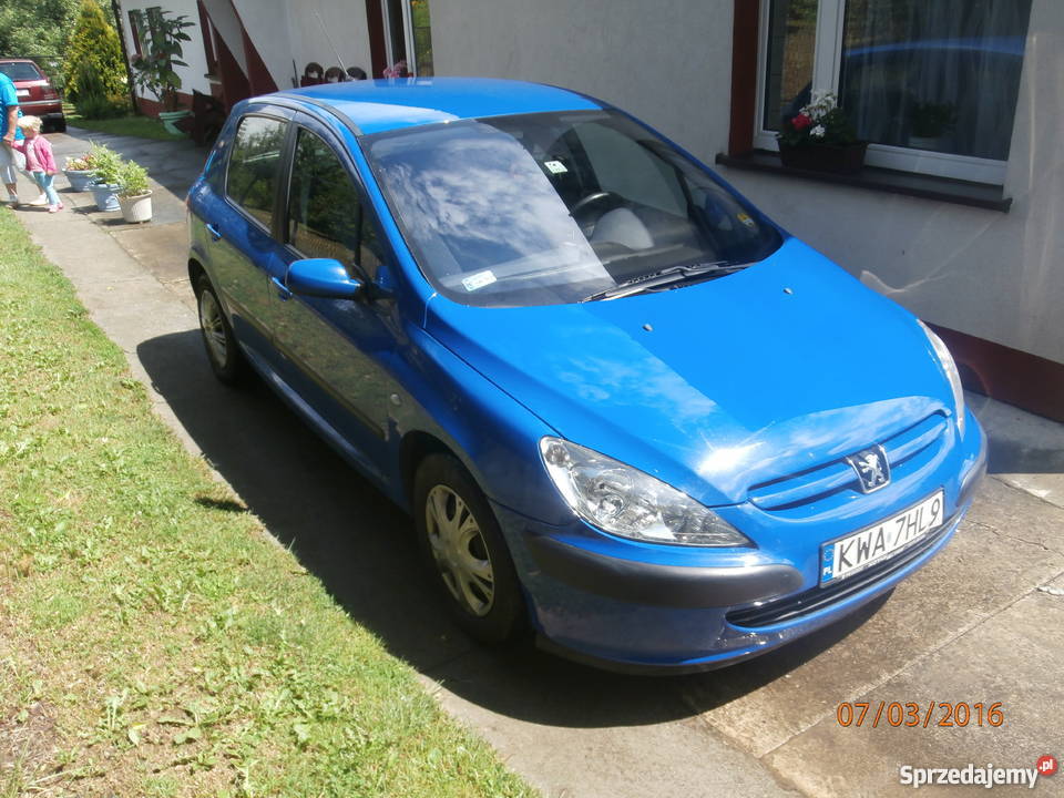 PEUGEOT 307 DO SPRZEDANIA niebieski Stryszów