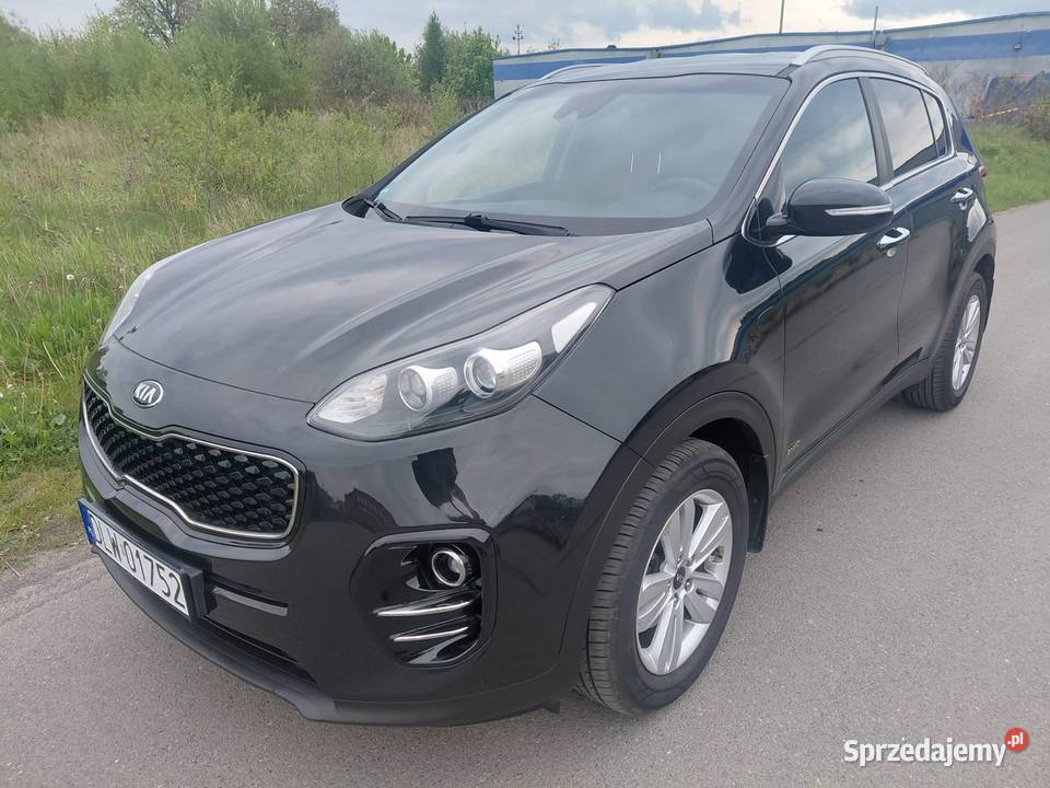 KIA SPORTAGE 20 CRDi M 4WD 2016r 136 Navi Kamera czarny Jelenia Góra