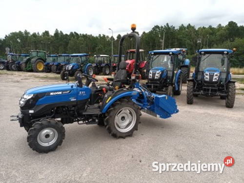 Ciągnik komunalny ogrodowy Solis 16 4x4 Bytów Wspomaganie kierownicy