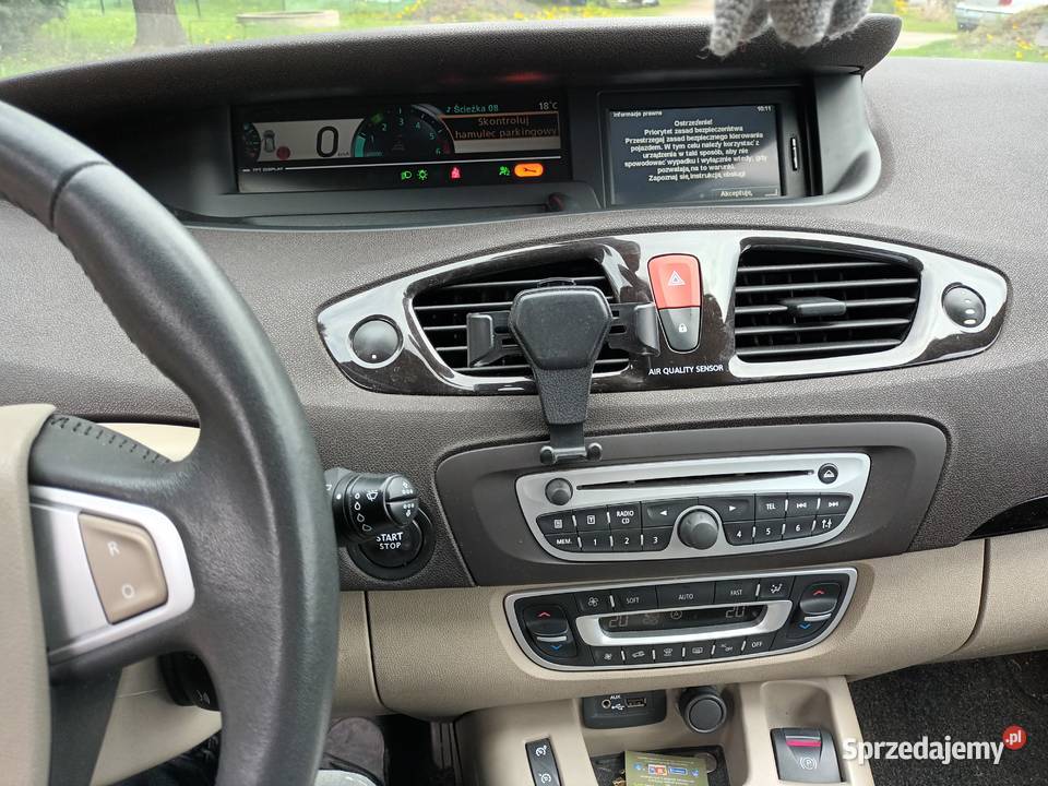 Renault Scenic II światła przeciwmgielne Scenic śląskie