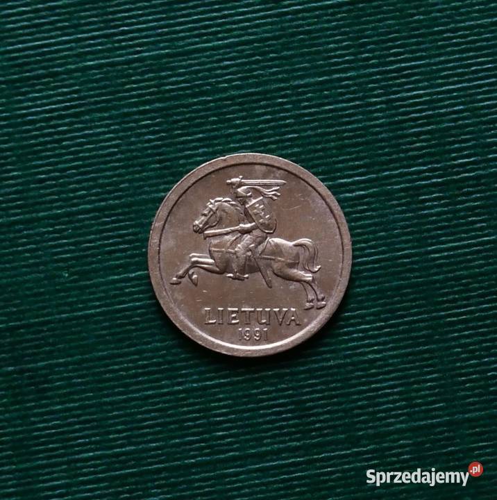 LITWA 10 centów 1991r Gliwice